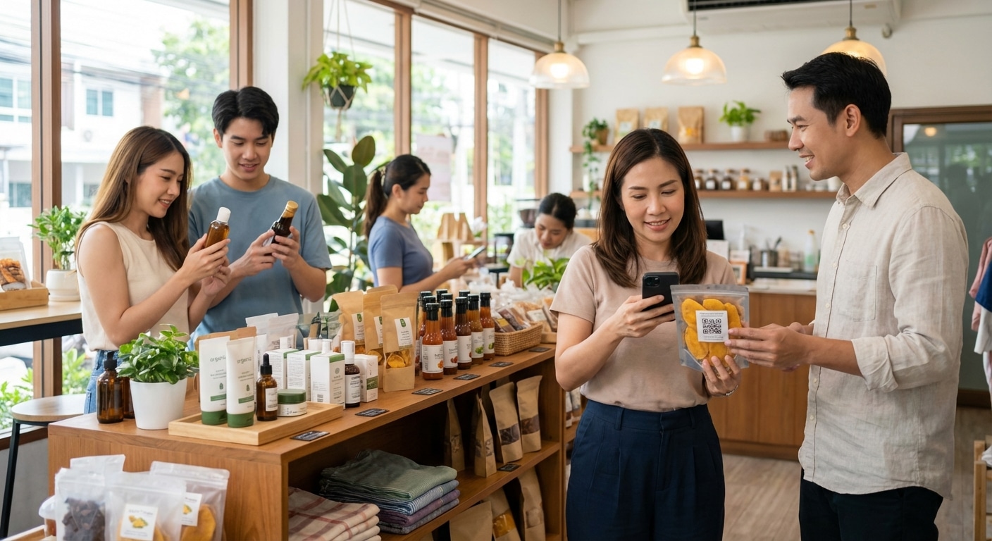 กลยุทธ์ O2O ปี 2026! ดันยอดขายด้วยฉลากสินค้าติด QR Code - o2o-marketing-qr-code-labels