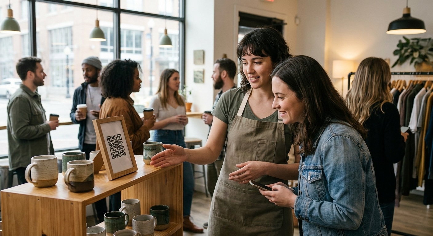 ปั้นยอดขายด้วย O2O! ทริคพิมพ์ป้ายและฉลาก QR Code ดึงลูกค้า - o2o-marketing-qr-code-print