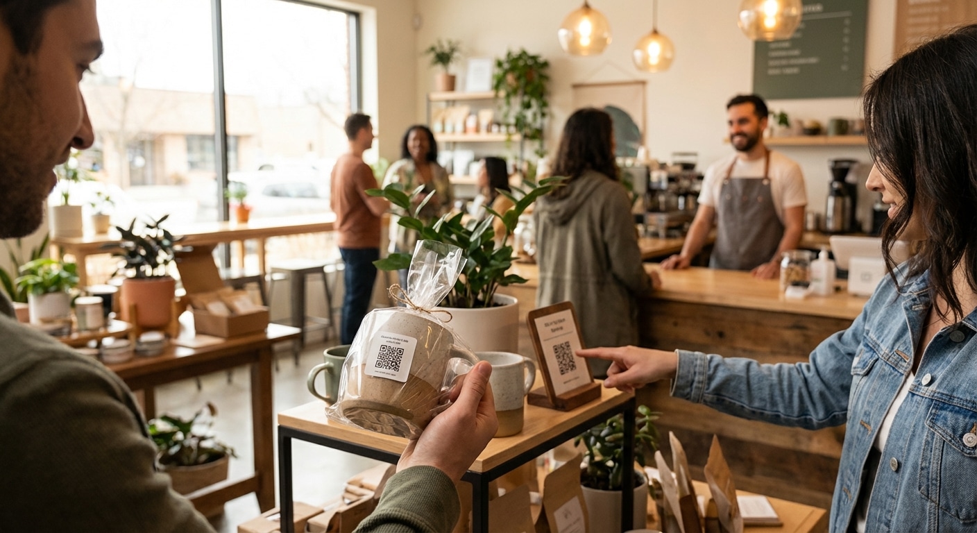 การตลาด O2O: พิมพ์ QR Code บนฉลากและป้าย ดันยอดขายพุ่ง - o2o-marketing-qr-code-printing