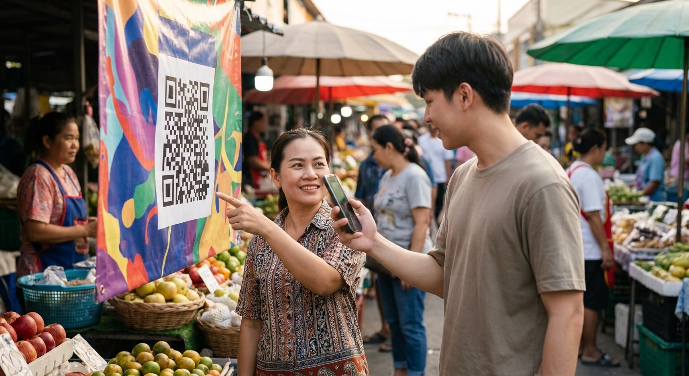 เทคนิค O2O ดึงลูกค้าจากป้ายไวนิลสู่ออนไลน์ด้วย QR Code - o2o-marketing-vinyl-qr-code