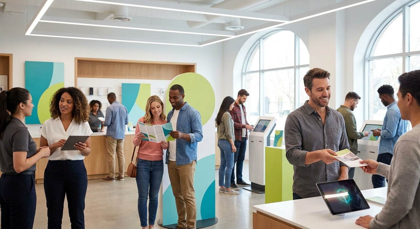 กลยุทธ์สิ่งพิมพ์ O2O ดึงลูกค้าเข้าร้านฉบับ SME ปี 2026 - o2o-print-marketing-sme