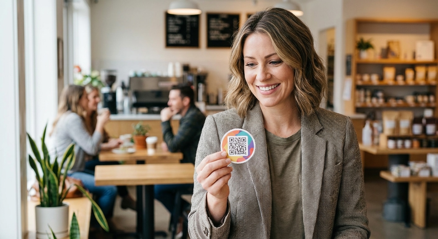 กลยุทธ์สิ่งพิมพ์ O2O: ใช้สติ๊กเกอร์และป้ายเพิ่มยอดออนไลน์ - o2o-print-marketing-strategy