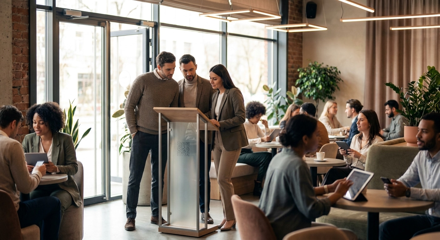 กลยุทธ์ O2O ปี 2026! ดึงลูกค้าเข้าร้านด้วยสื่อสิ่งพิมพ์ - o2o-print-marketing-strategy