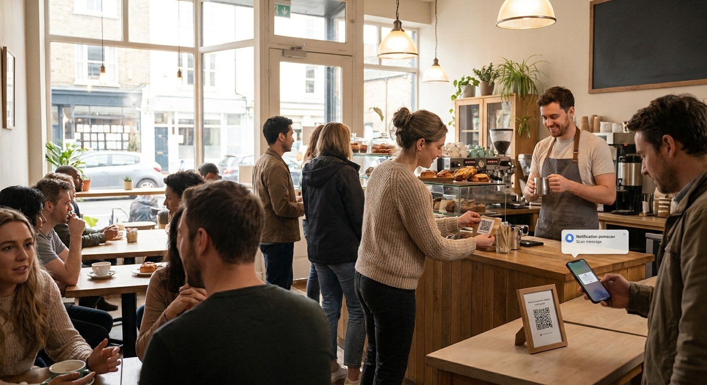 เพิ่มยอดขาย SME ด้วยสติ๊กเกอร์และป้าย QR Code สไตล์ O2O - o2o-qr-code-print-marketing