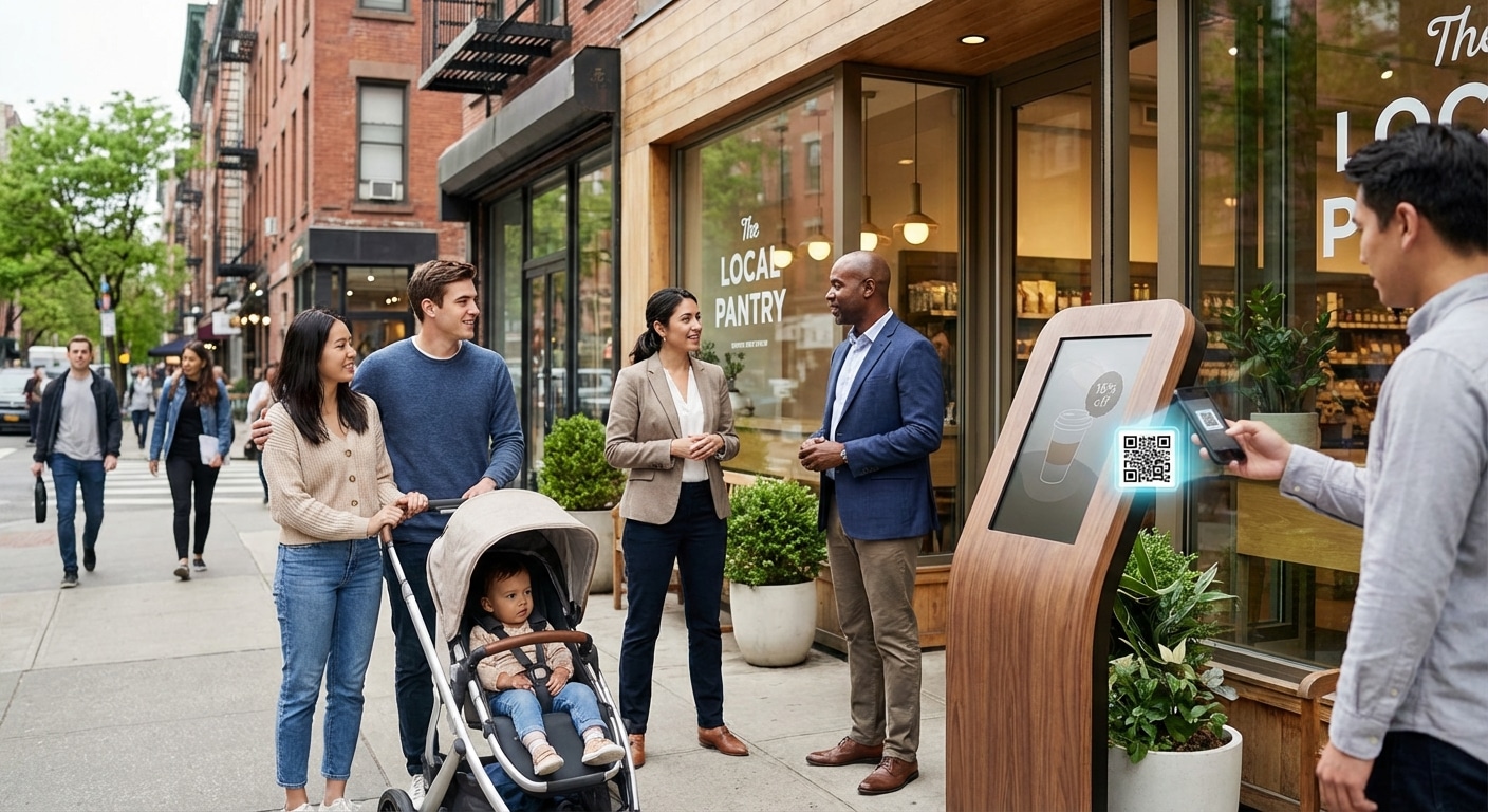 ป้ายสแตนดี้ O2O ดึงลูกค้าเข้าร้าน เพิ่มยอดขาย SME 2026 - o2o-standee-marketing-strategy