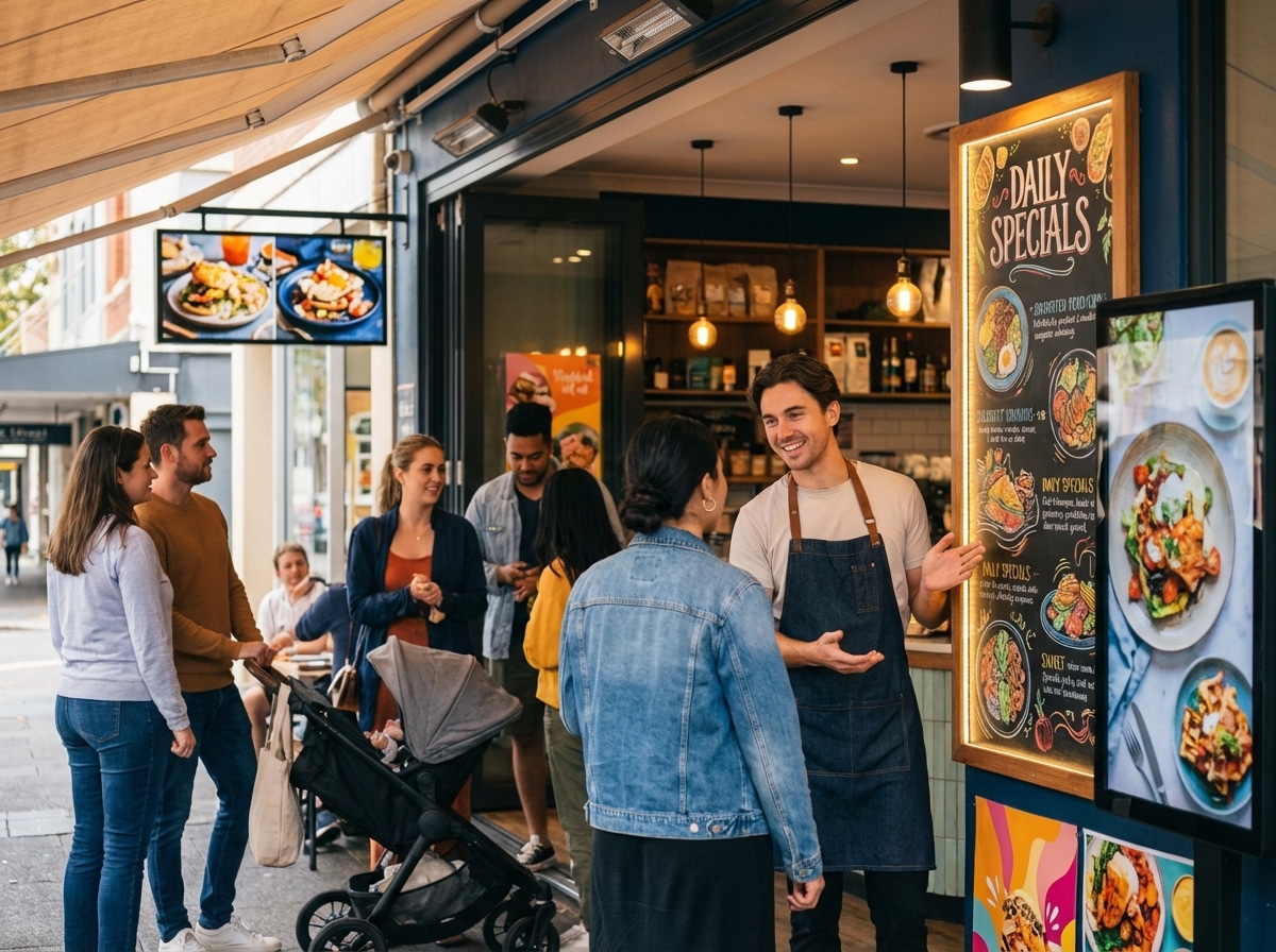 การตลาดออฟไลน์: เพิ่มยอดขายด้วยเมนูและป้ายโฆษณา - offline-marketing-menu-signage