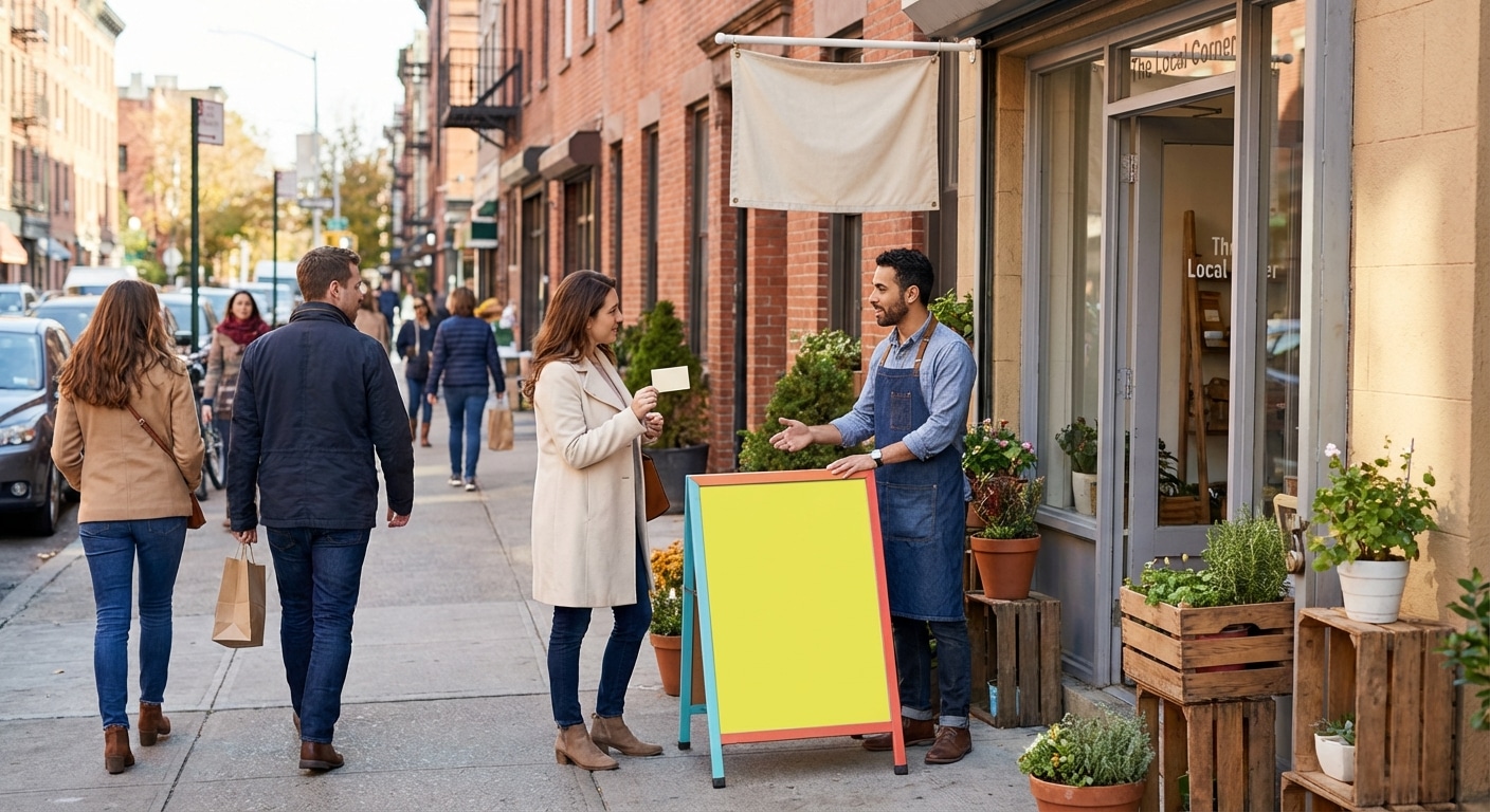 กระตุ้นยอดขายออฟไลน์! ด้วยสื่อสิ่งพิมพ์และป้ายหน้าร้าน - offline-marketing-print-signage