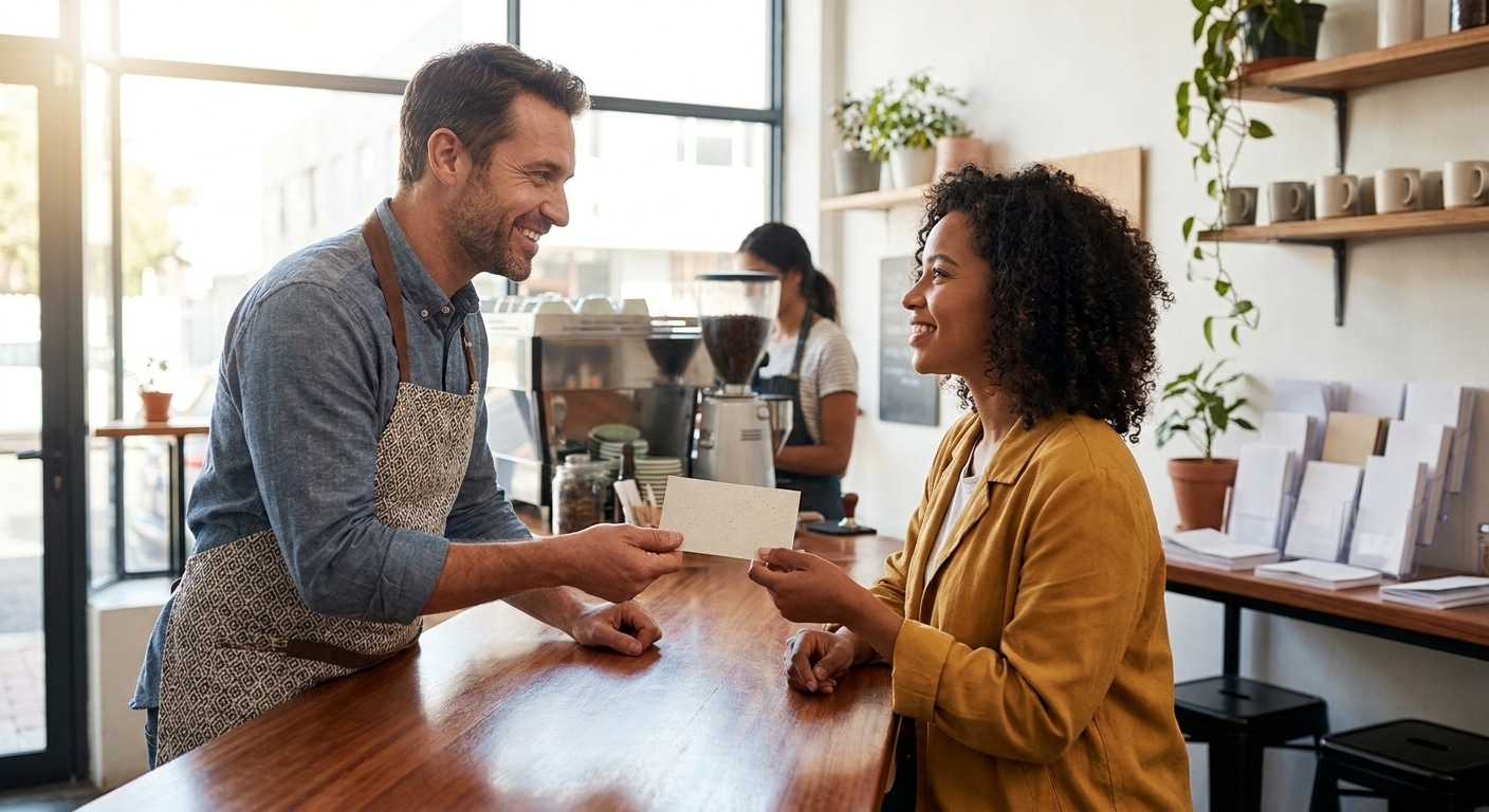 กลยุทธ์พิมพ์นามบัตรและใบปลิว 2026 กระตุ้นยอดขายหน้าร้าน - offline-marketing-print-strategy