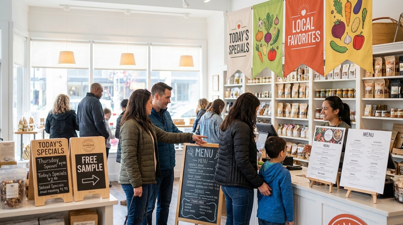 การตลาดออฟไลน์: ใช้ป้ายและสื่อสิ่งพิมพ์อย่างไรให้ยอดพุ่ง - offline-marketing-print-tips