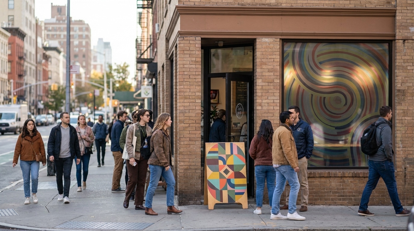 เทคนิคใช้ป้ายโฆษณาและสติ๊กเกอร์ ดึงลูกค้าหน้าร้านฉบับ SME - offline-marketing-signage-sticker