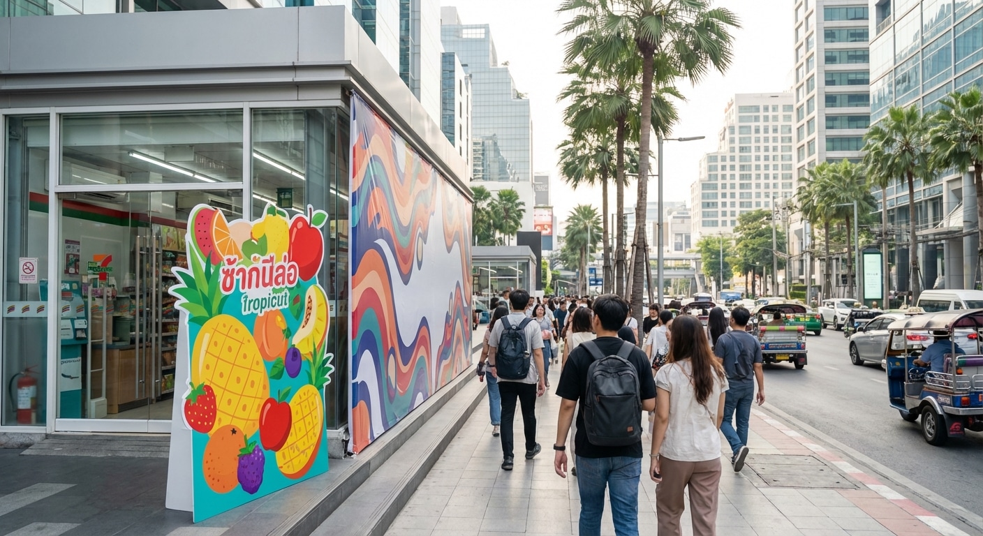 การตลาดออฟไลน์คัมแบ็ก! ดึงลูกค้าหน้าร้านด้วยป้ายโฆษณาสุดปัง - offline-marketing-signage-trend