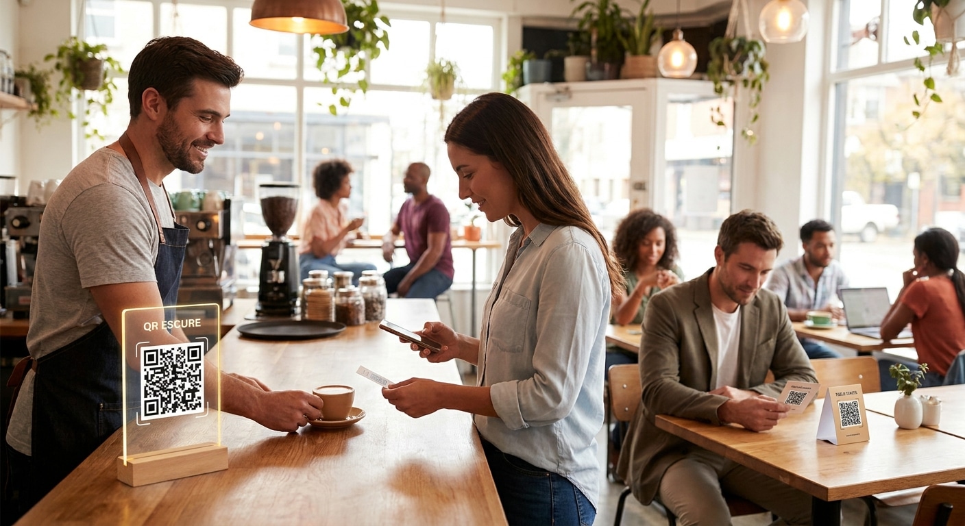 ป้าย QR Code ดันยอดขาย! ทริคเชื่อมลูกค้าออฟไลน์สู่ออนไลน์ - offline-online-print-marketing-tips