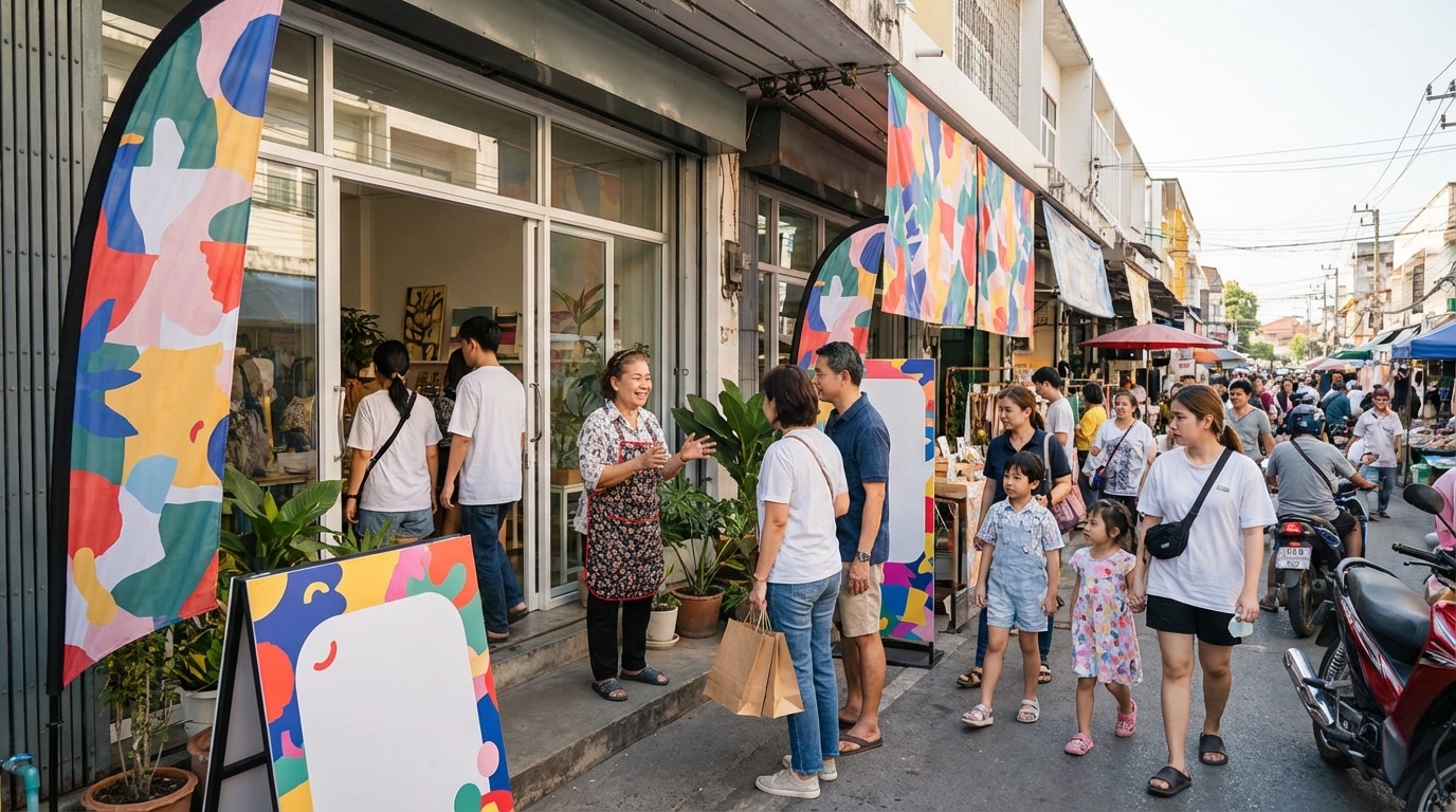 เพิ่มยอดหน้าร้าน 2026! สื่อสิ่งพิมพ์ที่ร้านค้า SME ต้องมี - offline-print-marketing-for-sme