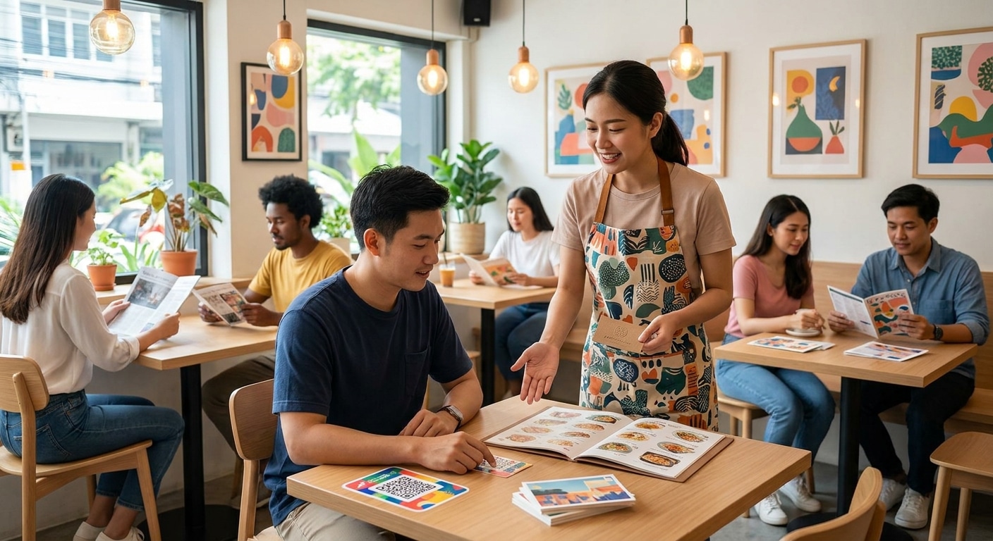 แจกทริค! 3 สื่อสิ่งพิมพ์กระตุ้นยอดขายหน้าร้าน ฉบับ SME - offline-print-marketing-sme