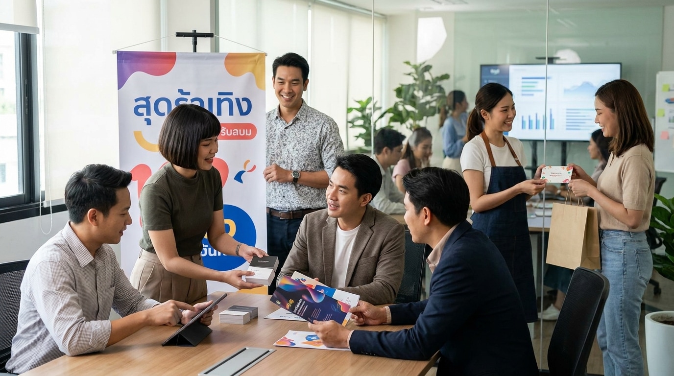 กลยุทธ์การตลาด 2026: เพิ่มยอดขาย SME ด้วยสื่อสิ่งพิมพ์ - offline-print-marketing-sme-2026