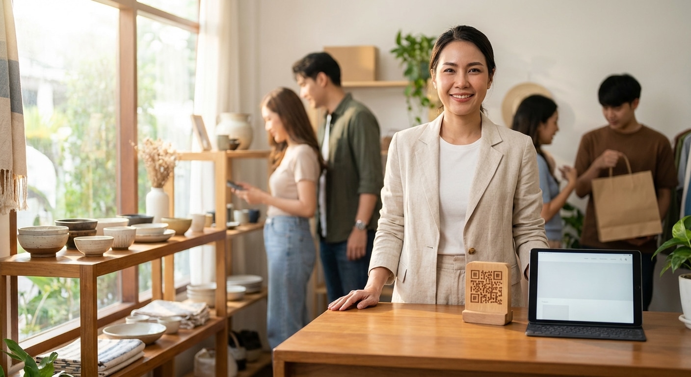 กลยุทธ์สิ่งพิมพ์ 2026! ดันยอดขาย O2O ด้วยป้ายและนามบัตร - offline-print-marketing-sme-2026