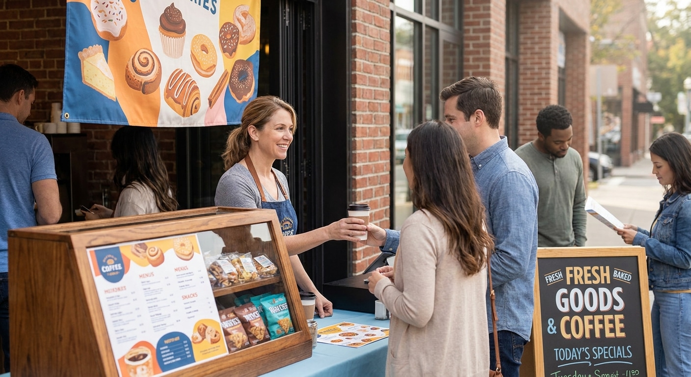 ดันยอดขายหน้าร้านด้วยป้ายโฆษณาและสื่อสิ่งพิมพ์ฉบับ SME - offline-print-marketing-sme-sales