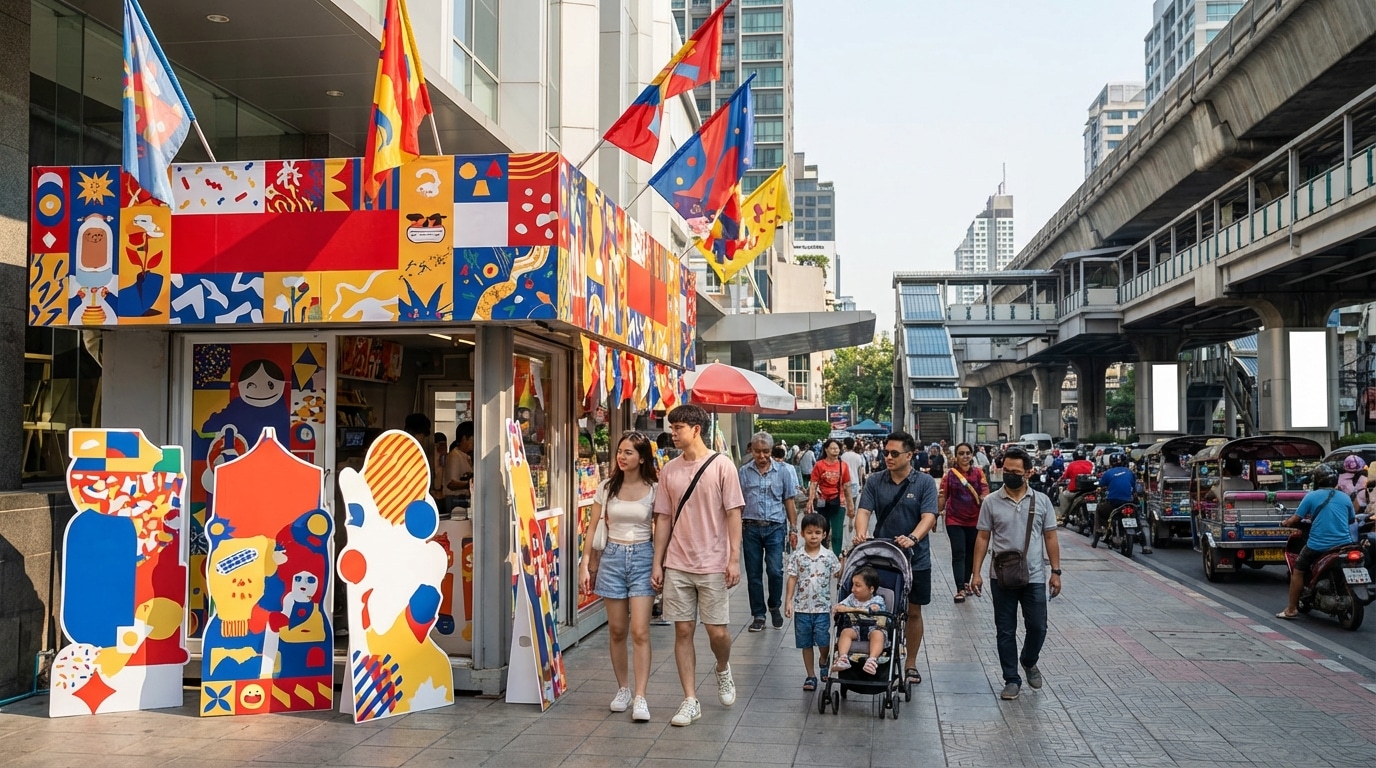 ป้ายโฆษณาเรียกทรัพย์! เทคนิคจัดร้านดึงดูดลูกค้าฉบับ SME - offline-signage-marketing-tips