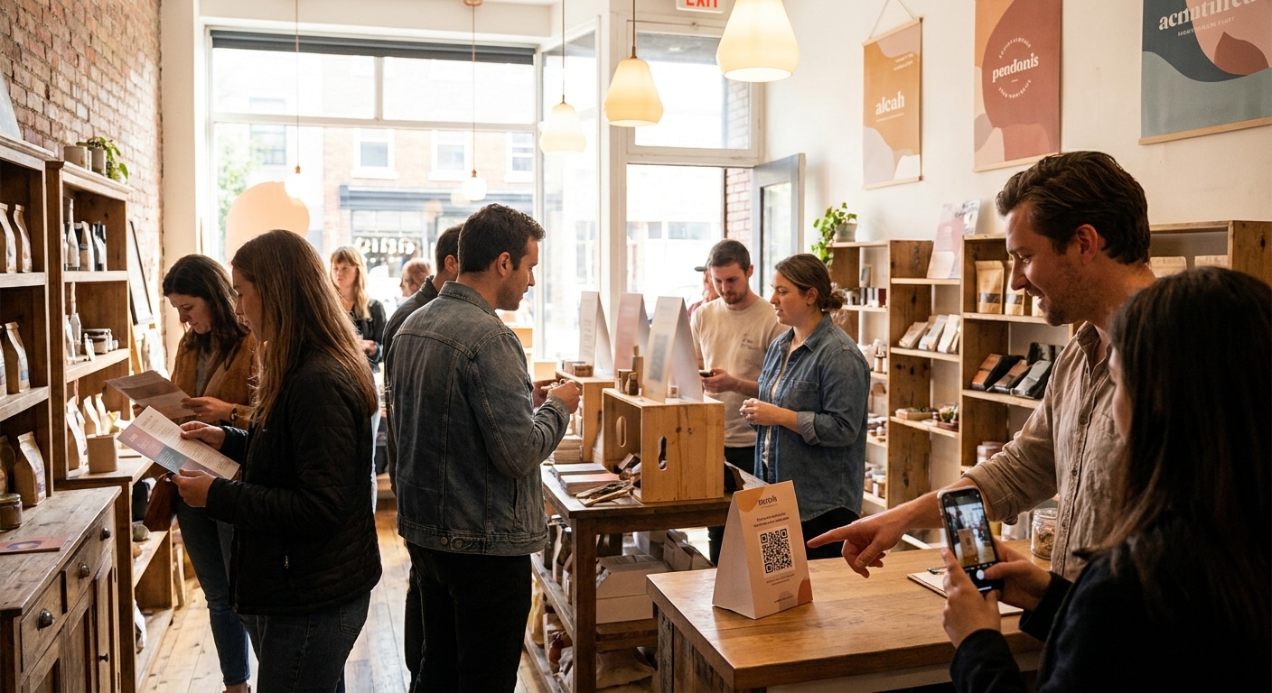 เพิ่มยอดขายหน้าร้านด้วยสื่อสิ่งพิมพ์ เคล็ดลับ O2O ฉบับ SME - offline-to-online-print-marketing