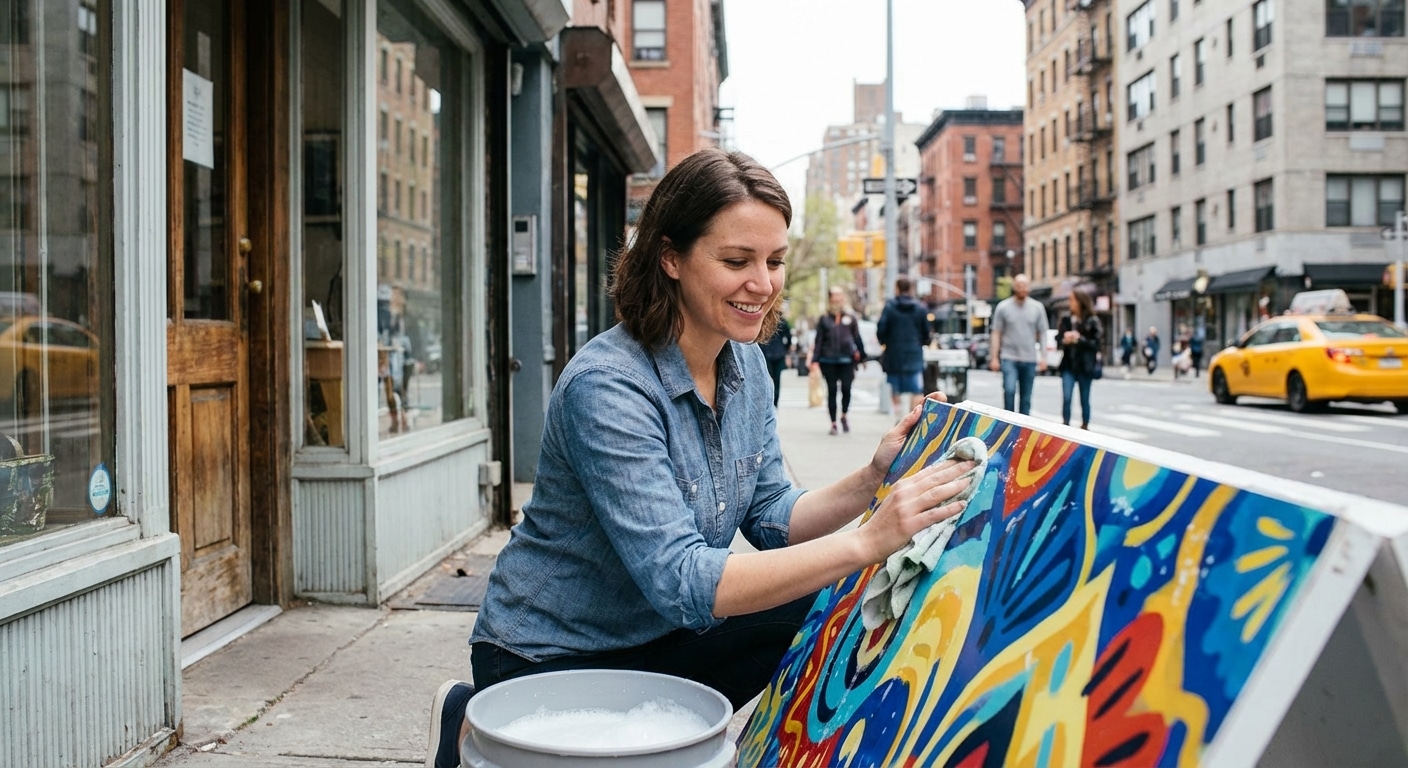 วิธีดูแลป้ายโฆษณาและไวนิลให้สีสดทนแดด ยืดอายุการใช้งาน - outdoor-signage-maintenance-tips