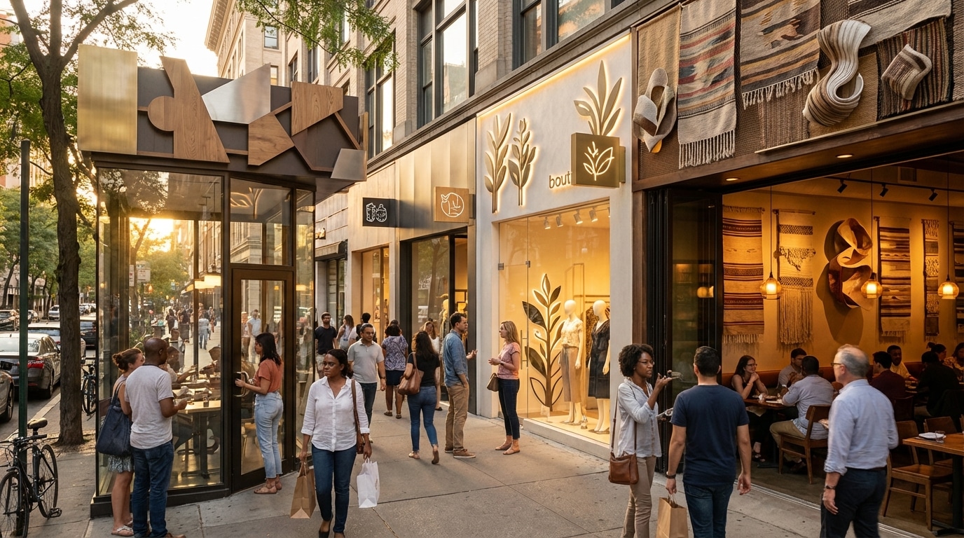 เทคนิคออกแบบป้ายหน้าร้านสุดปัง ดึงลูกค้าตั้งแต่แรกเห็น - outdoor-store-signage-design