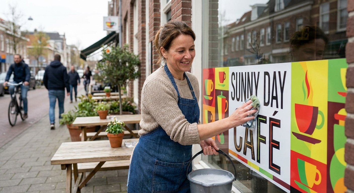 วิธีดูแลป้ายไวนิลหน้าร้านให้สีสด ทนแดดฝน ยืดอายุการใช้งาน - outdoor-vinyl-banner-maintenance