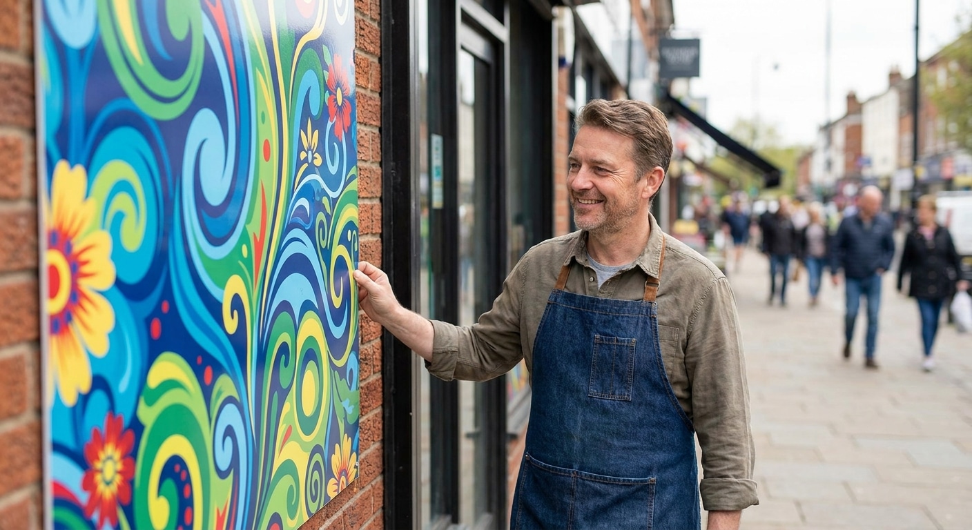 ทริคดูแลป้ายไวนิลหน้าร้านให้สีสด ทนแดดทนฝน ยืดอายุใช้งาน - outdoor-vinyl-banner-maintenance