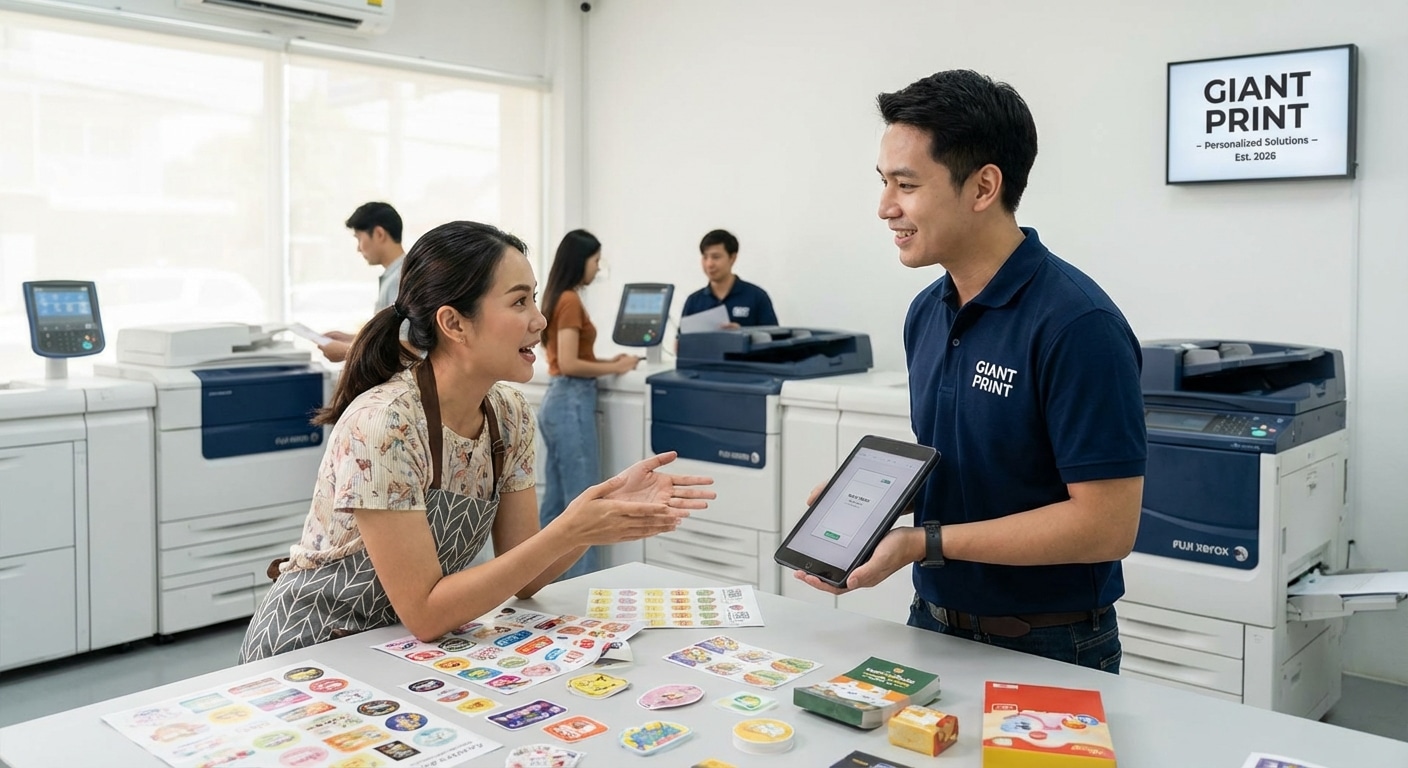 เทรนด์สิ่งพิมพ์ไทย 2026: ยุคฉลาก Personalization - personalized-printing-trend-2026