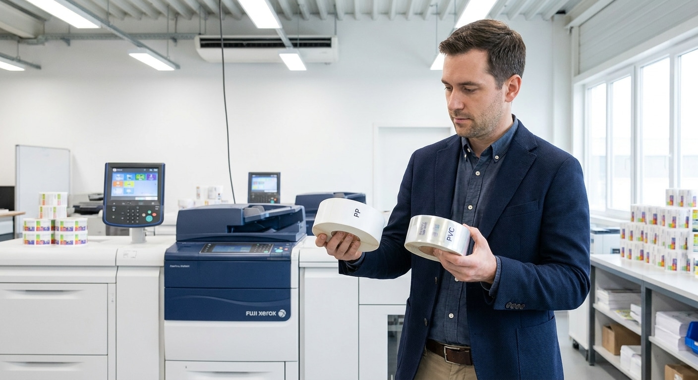 เจาะลึกสติ๊กเกอร์ PP กับ PVC ต่างกันอย่างไร เลือกแบบไหนคุ้ม - pp-vs-pvc-sticker-guide