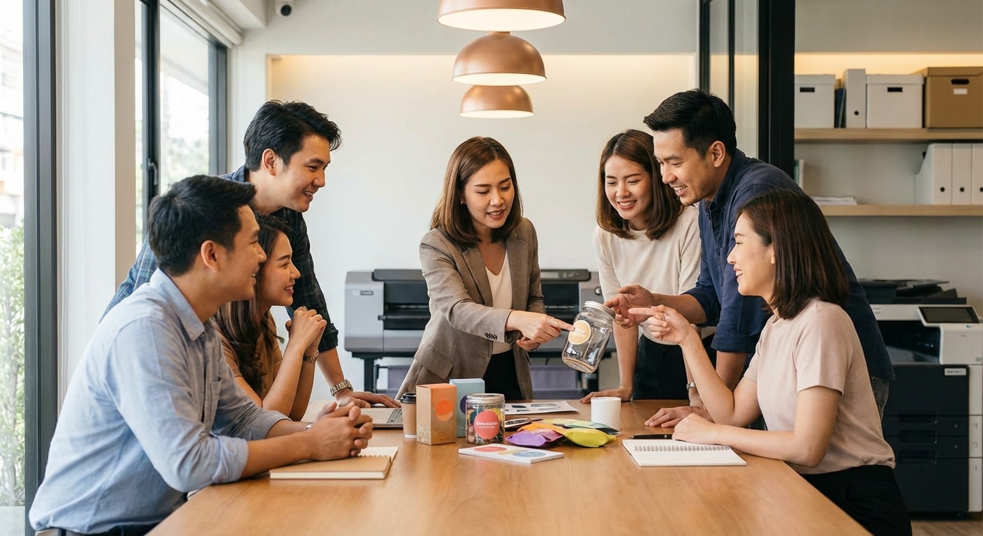 เทคนิคออกแบบโลโก้และฉลากสินค้า ให้ดูแพงในงบ SME - premium-logo-label-design-sme