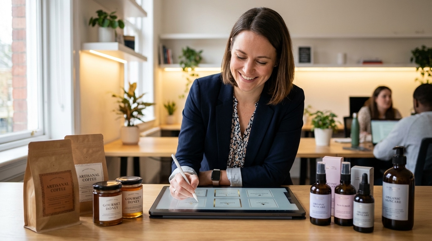 สร้างแบรนด์ SME ให้ดูแพง: ทริคออกแบบโลโก้และฉลากสินค้า - premium-sme-branding-design-tips