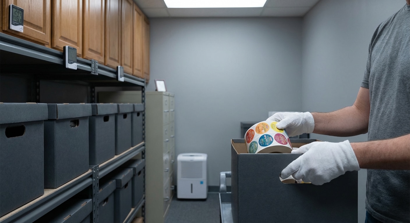 วิธีเก็บรักษาสติ๊กเกอร์ให้กาวเหนียวหนึบ ใช้งานได้นาน - preserve-sticker-glue-lifespan