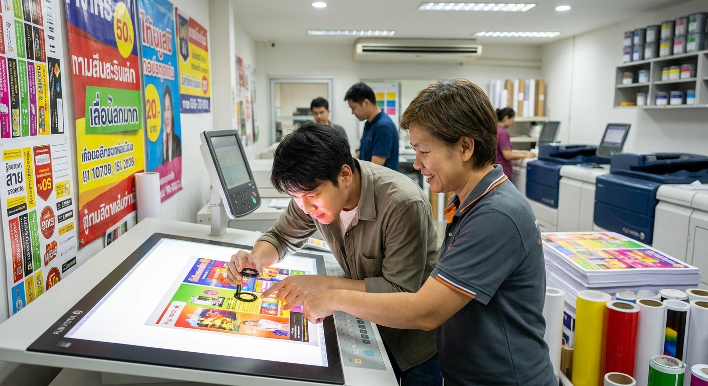 เทรนด์สิ่งพิมพ์ปลายปี 2026! AI ผู้ช่วยออกแบบที่ SME ต้องรู้ - print-media-ai-trend-2026