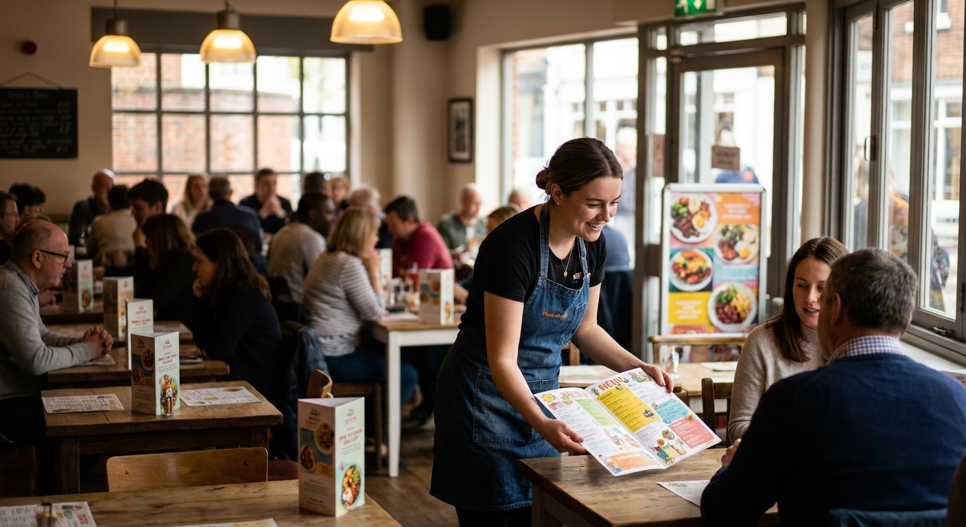 5 สื่อสิ่งพิมพ์กระตุ้นยอดขาย ที่ร้านอาหาร SME ต้องมี - print-media-boost-restaurant-sales