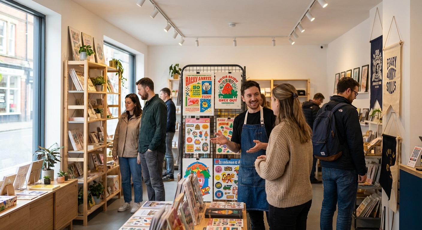 5 ทริคใช้ป้ายโฆษณาและสติ๊กเกอร์กระตุ้นยอดขายหน้าร้าน - print-media-marketing-sales