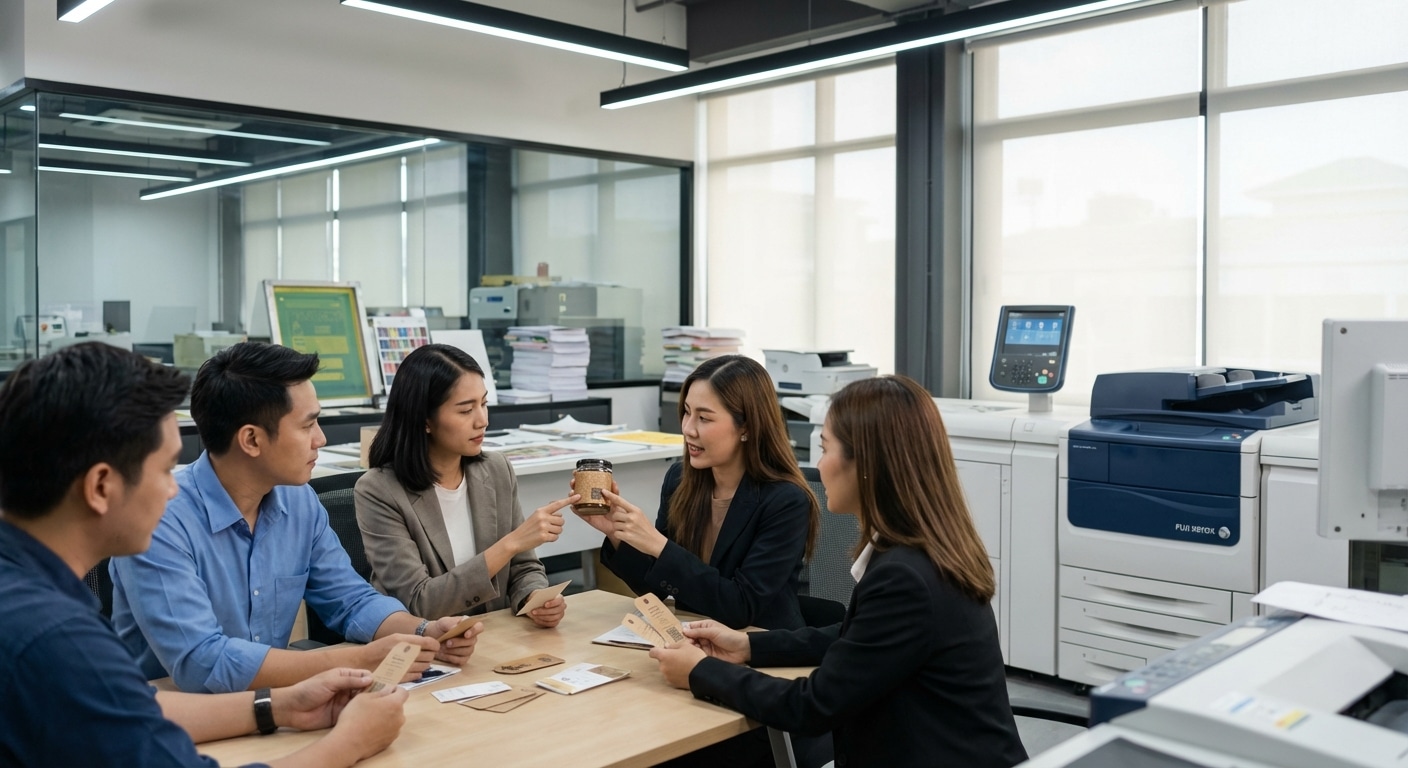 จับตาเทรนด์พิมพ์ 2026: ฉลากสินค้ารักษ์โลกและ Smart Label - print-trend-eco-smart-label-2026