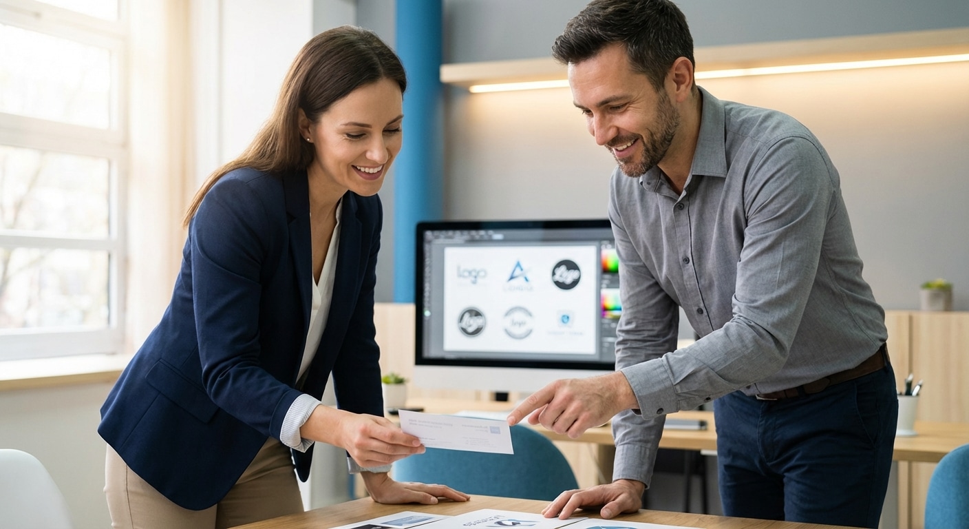 สร้างแบรนด์ให้ดูโปร! ทริคออกแบบโลโก้และนามบัตรฉบับ SME - pro-logo-business-card-design