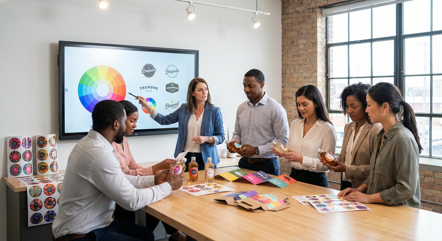 จิตวิทยาเลือกสีฉลากสินค้า! ทริคออกแบบแบรนด์ SME ให้ปัง - product-label-color-psychology