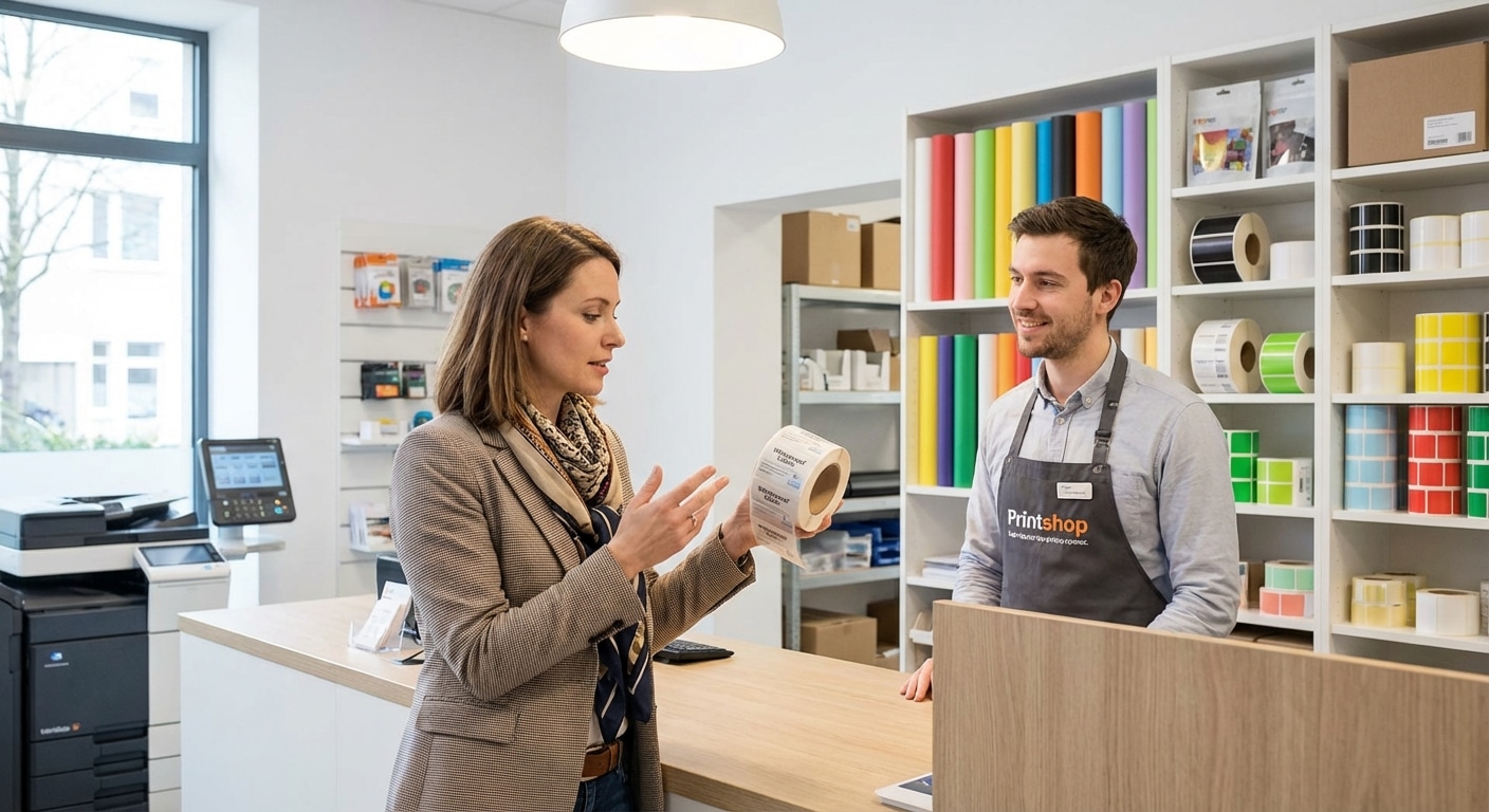 สติ๊กเกอร์ฉลากสินค้ามีกี่แบบ? เลือกยังไงให้ยอดขายปัง - product-label-sticker-types