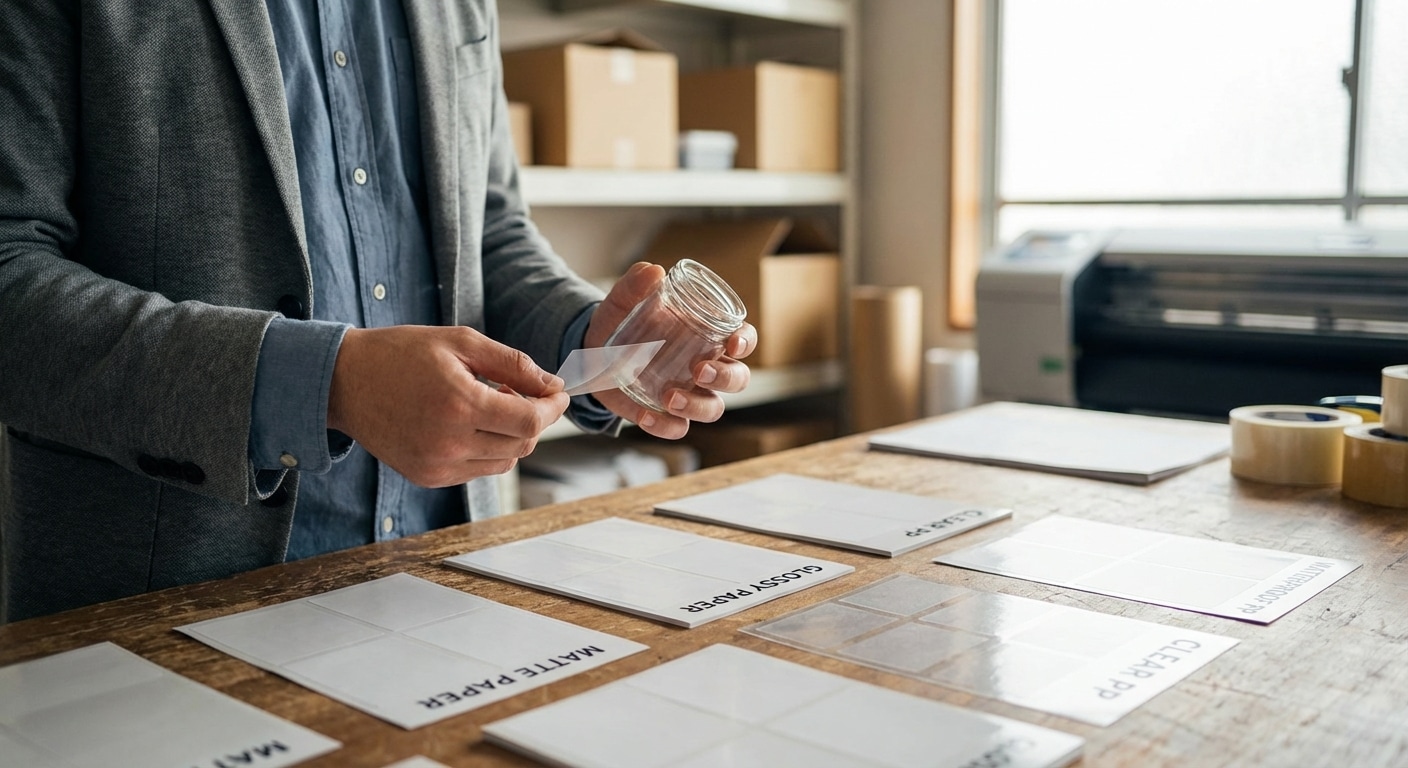 วิธีเลือกสติ๊กเกอร์ติดสินค้า ฉบับ SME ทนน้ำ-กันรอย - product-sticker-material-guide