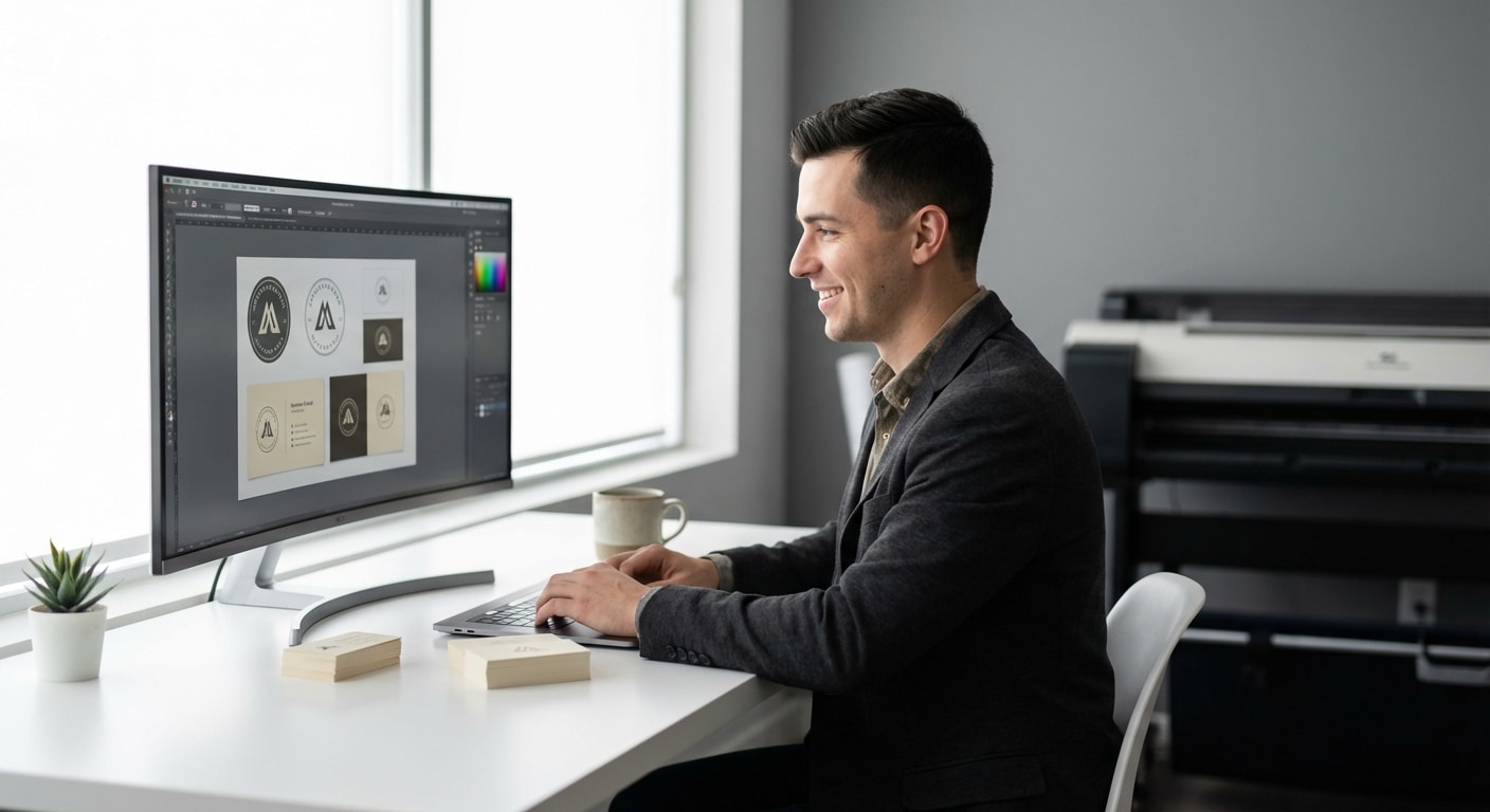 ทริคออกแบบนามบัตรและโลโก้ สร้างภาพจำให้แบรนด์ดูโปร - professional-business-card-logo-design