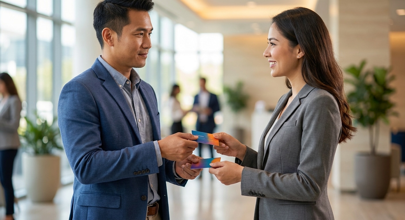 เทคนิคออกแบบนามบัตรให้ดูโปร สร้างภาพจำให้แบรนด์ SME - professional-sme-business-card-design