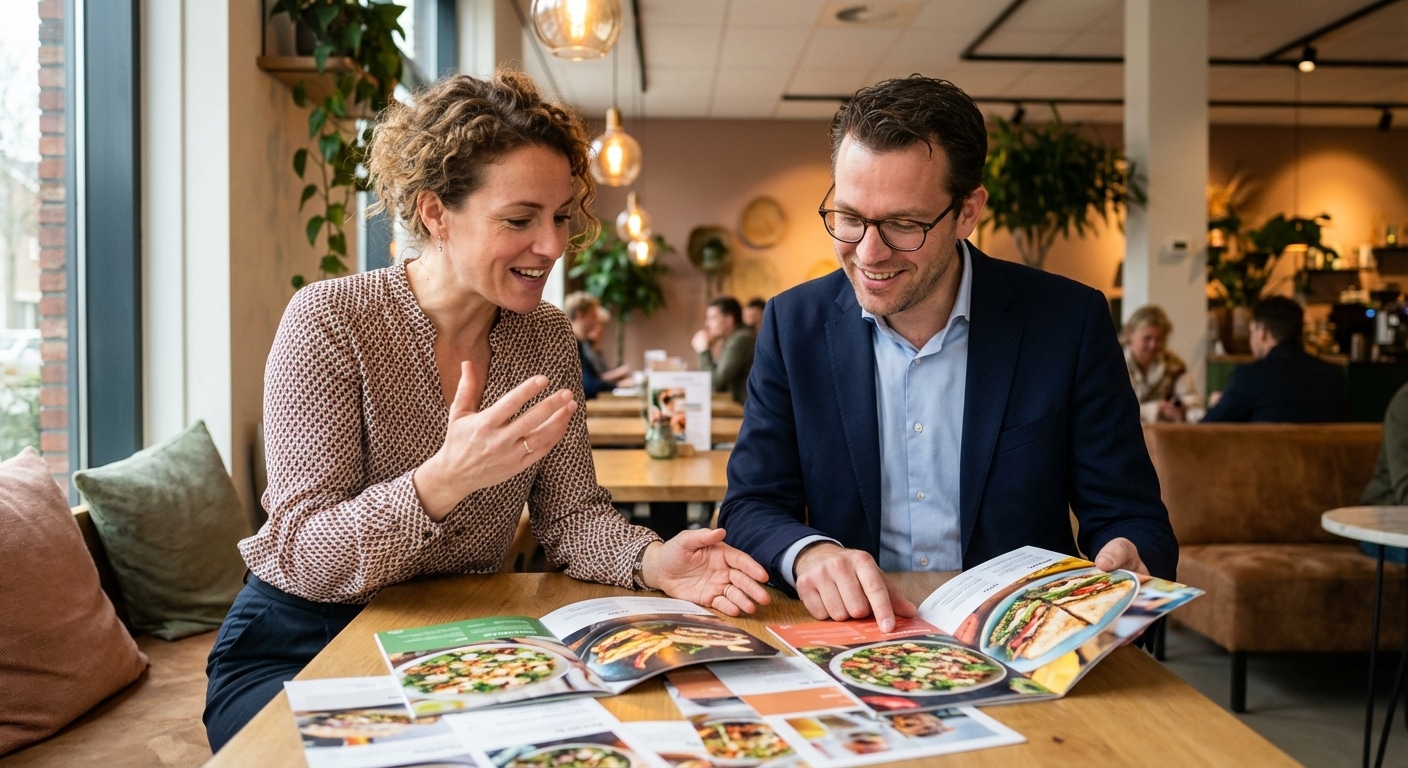 จัดหน้าเมนูอาหารยังไงให้อัปยอดขาย? ทริคจิตวิทยาที่ร้าน SME ต้องรู้ - restaurant-menu-design-psychology