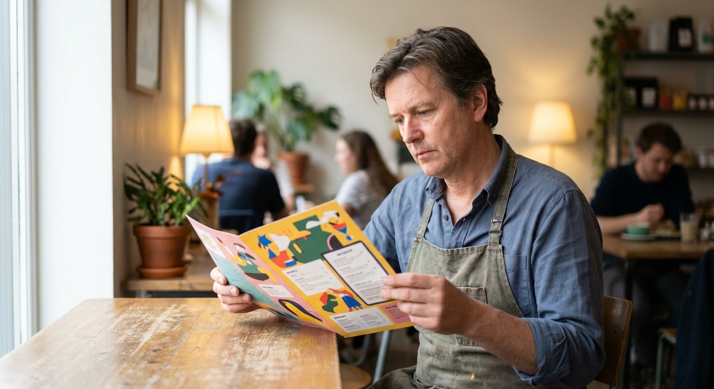 จิตวิทยาออกแบบเมนูร้านอาหาร ช่วยอัปยอดขายให้ SME - restaurant-menu-design-psychology