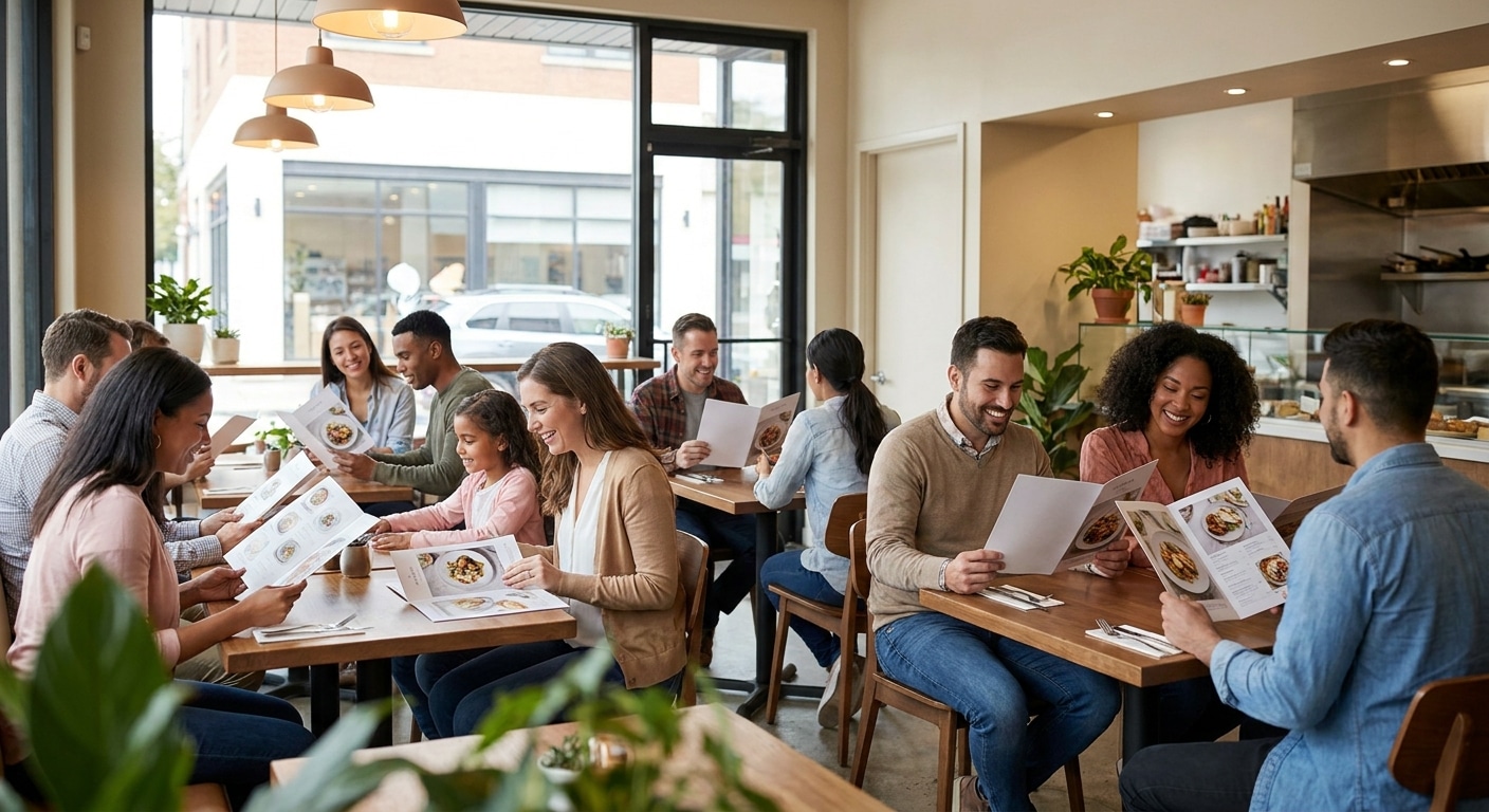ออกแบบเมนูร้านอาหารให้ปัง ดึงดูดลูกค้า สั่งเพิ่มยอดพุ่ง - restaurant-menu-design-tips