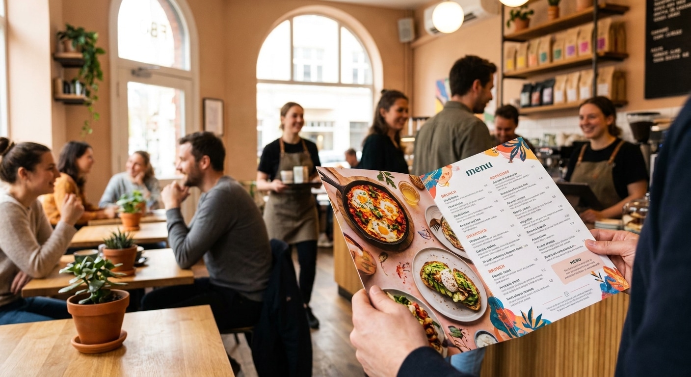 ทริคออกแบบเมนูอาหาร จิตวิทยาดึงดูดลูกค้าให้สั่งเพิ่ม! - restaurant-menu-design-tips