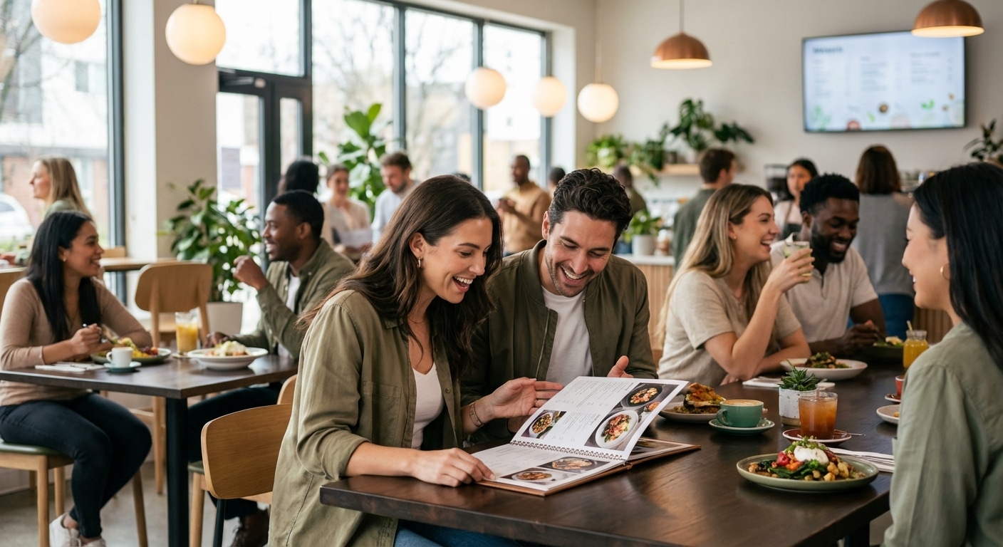 ทริคพิมพ์เมนูอาหาร 2026 ภาพสวยคมชัด กระตุ้นยอดสั่งรัวๆ! - restaurant-menu-printing-tips