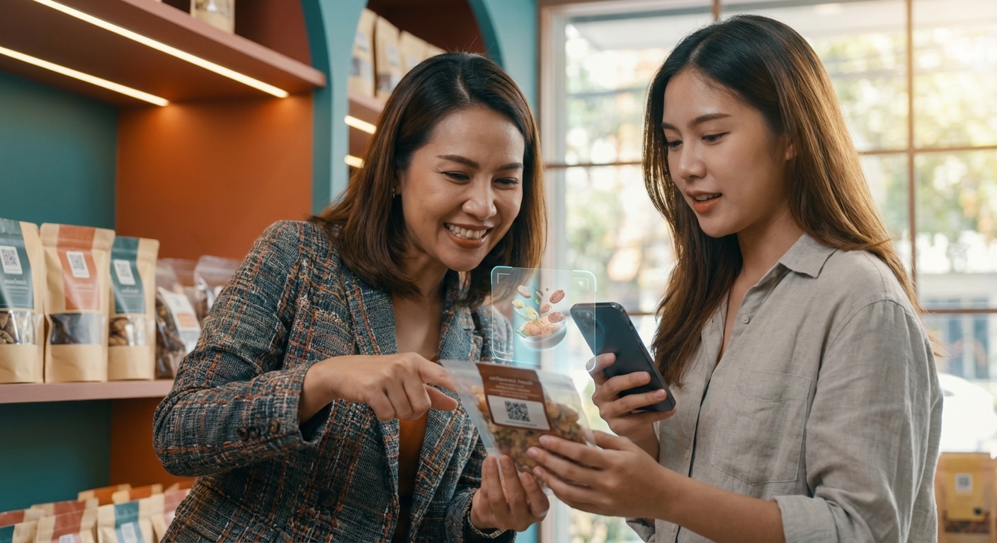 เทรนด์ 2026: ยกระดับแบรนด์ SME ด้วยฉลากสินค้า AR อัจฉริยะ - smart-ar-label-trend-2026