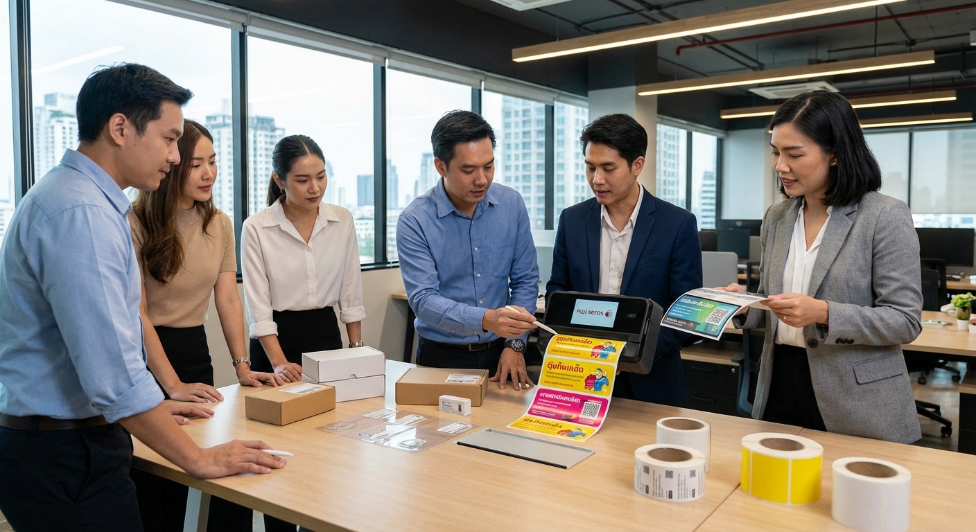 ทิศทางสื่อสิ่งพิมพ์ไทย 2026! เทรนด์ฉลากอัจฉริยะกำลังมา - smart-label-packaging-trend-2026