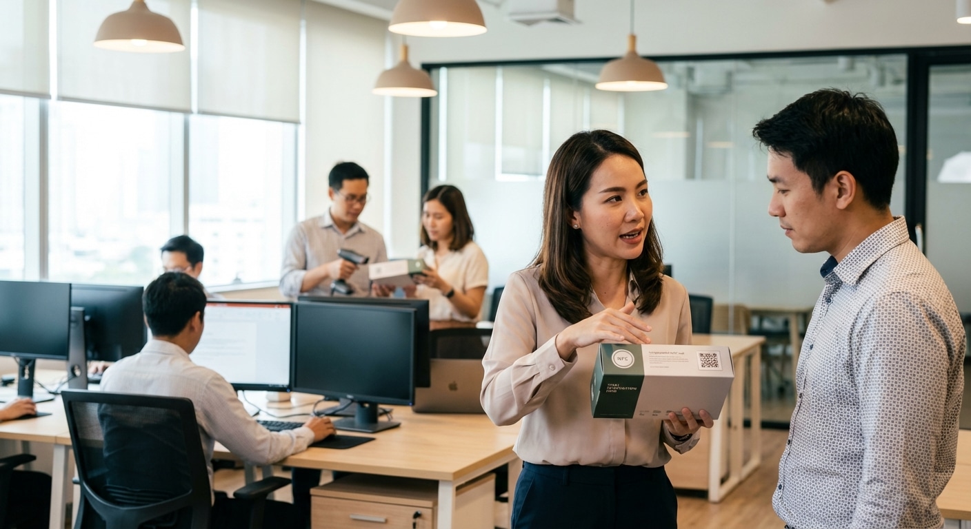 เทรนด์สิ่งพิมพ์ 2026! นวัตกรรมฉลากอัจฉริยะ Smart Label มาแรง - smart-label-printing-trend